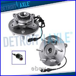 Pair 4WD Front Wheel Hub and Bearings for Ford F-150 Expedition Lincoln Mark LT