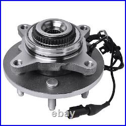 Pair 4WD Front Wheel Hub and Bearings for Ford F-150 Expedition Lincoln Mark LT