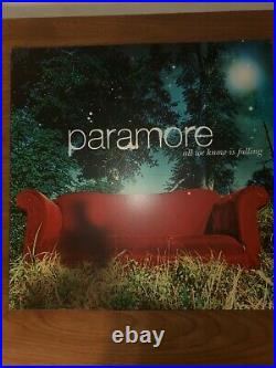 Paramore All We Know Is Falling 10th Anniversary Clear Splatter Rare Vinyl