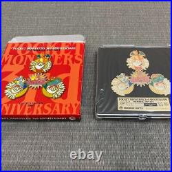 Pocket Monster Pokemon 3rd Anniversary Memorial Pin Badge Set Limited Edition