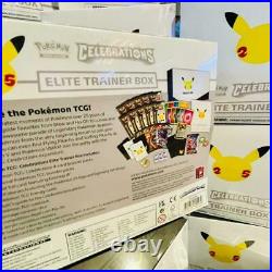 Pokemon TCG Celebrations 25th Anniversary Elite Trainer Box New & Sealed