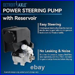 Power Steering Rack and Pinion Pump with Reservoir for 2006 Jeep Liberty 3.7L