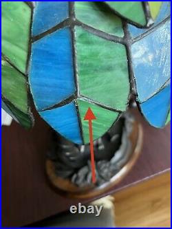 RARE Limited Edition Donald Duck 70th Anniversary Stained Glass Lamp