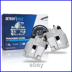 REAR Drilled Rotor Caliper Brake Pad for 2004 2008 Ford F-150 Lincoln Mark LT