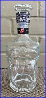 Rare Rolling Stones Limited Edition 50th Anniversary Liquor Bottle Decanter New