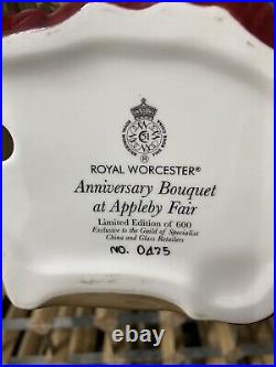 Royal Worcester Anniversary Bouquet At Appleby Fair, Limited Edition Of 600