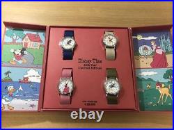 SEIKO Disney Time 40th Anniversary Limited Edition Watch Set Dead battery japan