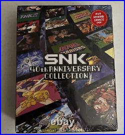 SNK 40th Anniversary Collection Switch Limited Edition NEW SEALED