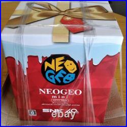 SNK 40th Anniversary NEOGEO Mini Christmas Limited Edition of 15000 Units New