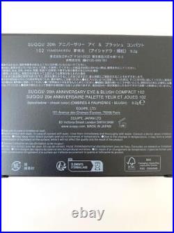 SUQQU Limited-edition 20TH ANNIVERSARY EYE & BLUSH COMPACT eyeshadow 9.2g New