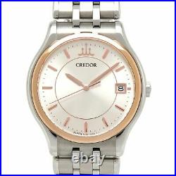 Seiko Credor SIGNO 130th Anniversary Limited Edition GCAZ058 Date Watch wl42455