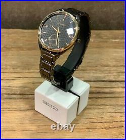 Seiko Ladies Watch Limited Edition 50th Anniversary Black Stainless Steel SRKZ49