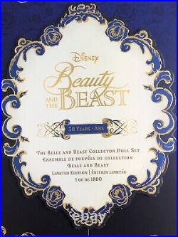Shipping? Belle Beauty and Beast Limited Edition Doll Set 30th Anniversary
