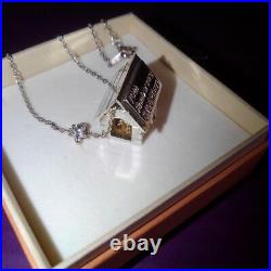 Snoopy 10th Anniversary Silver 925 Necklace Limited Edition, New