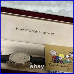 Snoopy Watches 50th anniversary peanuts Limited edition 1/1000