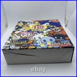 Sonic Adventure 2 Birthday Pack Limited Edition 10th ANNIVERSARY Dreamcast JP