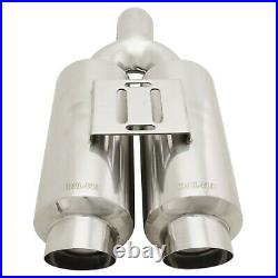 Stainless Steel Performance Muffler For 1985-1999 Ford F-250 1964-2008 Mustang