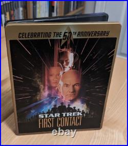 Star Trek 5oth Anniversary Limited Edition Steelbook Blu Ray 10 Disc Set Zavvi
