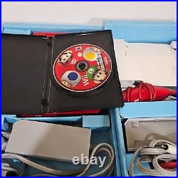 Super Mario Bros 25th Anniversary Limited Edition Red Wii Console Tested