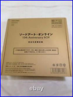 Sword Art Online 10th Anniversary BOX Limited Edition 12 Blu-ray+8 CD Japan NEW