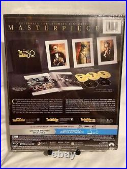 THE GODFATHER TRILOGY 4K BLU-RAY 50TH ANNIVERSARY DELUXE LIMITED EDITION Diane K