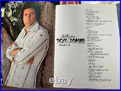Tom Jones 1975 Japan Limited Edition analog record 10th anniversary 2LP Obi Book