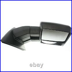Tow Mirror For 07 2014 Ford F150 Right Side Power Heated Blind Spot Puddle Light