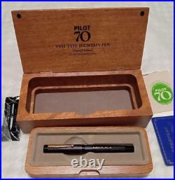 UNUSED PILOT 70th Anniversary fountain pen Limited Edition with original Box