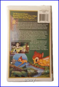 VHS Walt Disney Masterpiece BAMBI 55th Anniversary Limited Edition Brand NEW