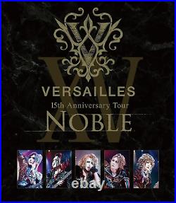 Versailles 15th Anniversary Tour NOBLE First Limited Edition Blu-ray 2 CD Japan