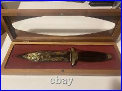 Vintage Gerber Harley Davidson 90th Anniversary Limited Edition Knife with Case
