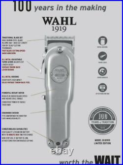 Wahl 100 Year Anniversary Limited Edition 1919 Clipper Set Silver DHL EXPEDITE
