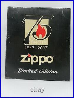 ZIPPO 75th Anniversary lighter limited edition Swarovski