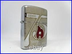 ZIPPO 75th Anniversary lighter limited edition Swarovski