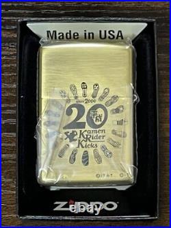 Zippo Kamen Rider Oz 20th Anniversary Gold Limited Edition of 50 Pieces 20th 2
