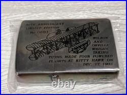 Zippo oil Limited Edition No. 0880 90Th Anniversary Engraving