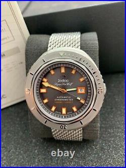 Zodiac Limited Edition 50th Anniversary Super Sea Wolf 68 Automatic Stainless St