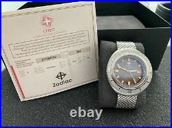 Zodiac Limited Edition 50th Anniversary Super Sea Wolf 68 Automatic Stainless St